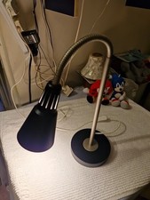 IKEA  Snake Neck LAMP USED  40 W BULD INC VINTAGE QUALITY CORDED SWITCH