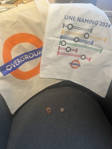 London overground tote bags - 2,