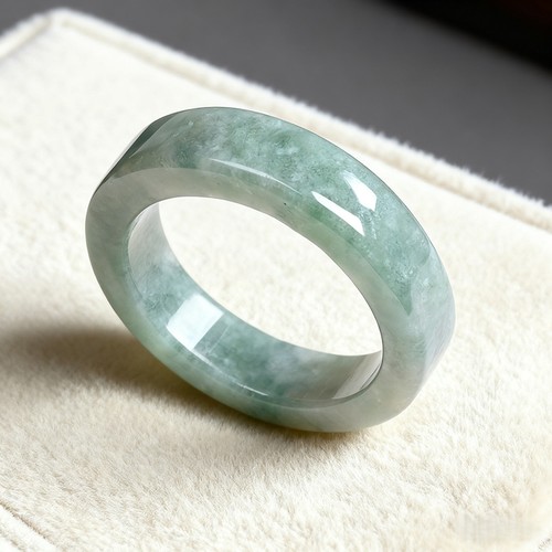 Green myanmar jadeite ring - green,