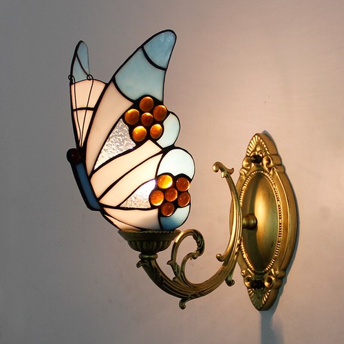 Vintage wall lamp - , tiffany