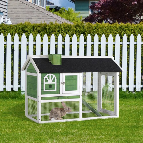 Rabbit hutch wood bunny cage - bunny,