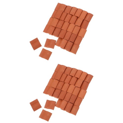 Durable brown mini roof tile - mini,