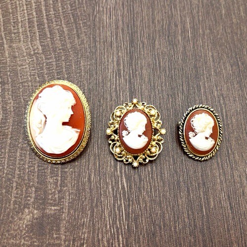 Set vintage cameo - set, style