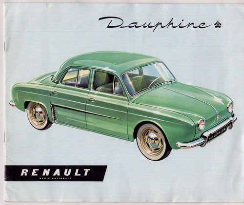 Renault dauphine 1956 french - renault,