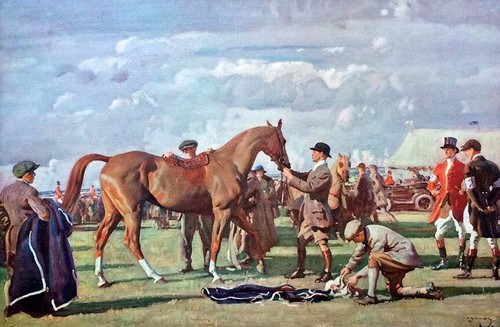 Sir alfred munnings the red - alfred,