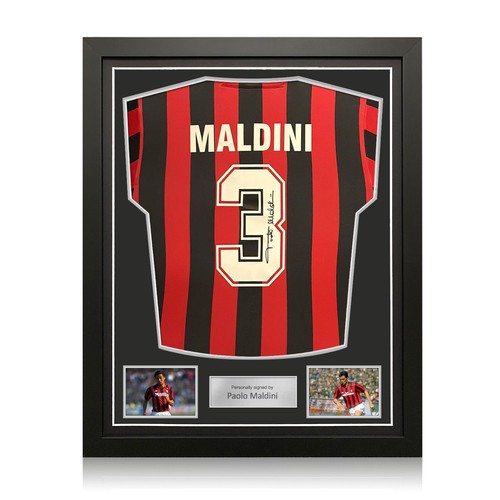 Paolo maldini signed milan - ac,