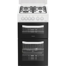 Hotpoint hdg5gcw gas cooker - gas,