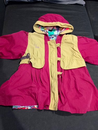Girls warm hooded - warm, with