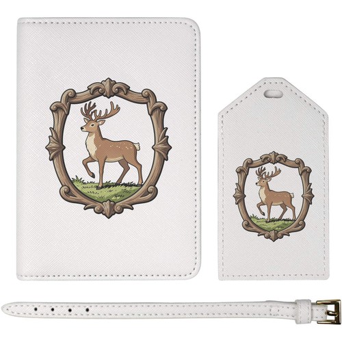 Woodland crest stag - 'woodland,