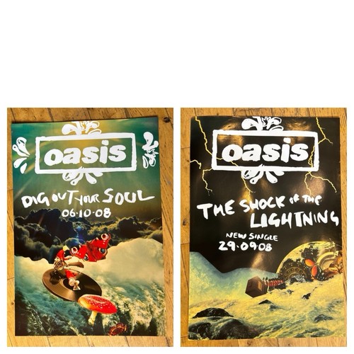 Original oasis promo posters - original,