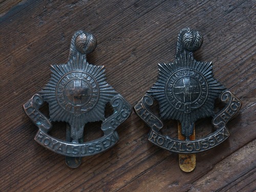 Two royal sussex regiment cap - royal,