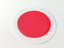 Road tax disc - , red