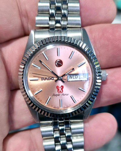 Vintage rado purple horse - rado,