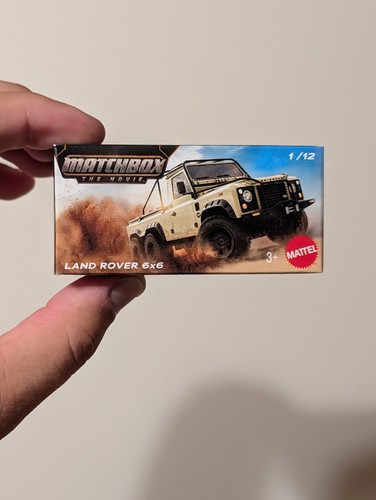 Matchbox land rover 6x6 - rover,