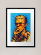 Bowie freestyle Framed Art