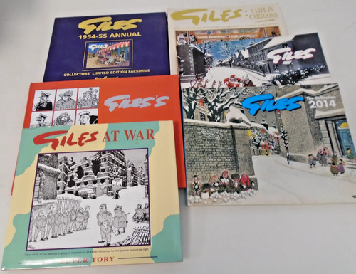 Giles cartoon books bundle - giles,