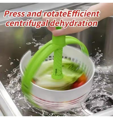 Salad spinner scratch - salad,