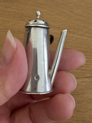 Miniature silver pepperette - silver,