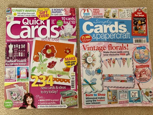 Simply cards and papercraft - and,