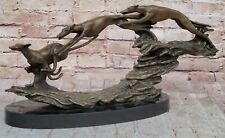 Bronze Sculpture 3 Wild Dogs