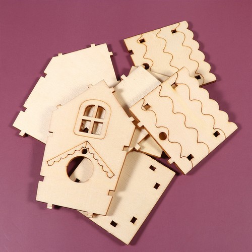 Pcs wooden bird nest - 4,