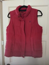 Ladies Red Padded Gilet Size