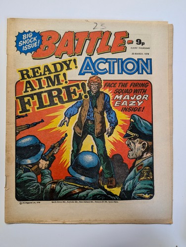 Battle action comic 25th - battle, comic,