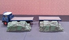 D-93 Base-Toys Pickfords AEC Matador Twin Axle Flatbed & Drawbar Trailer 1:76