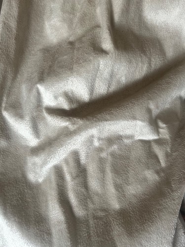 One ivory coloured - ivory, suede