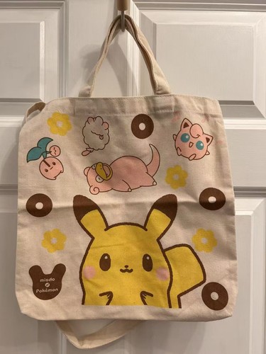 Pokémon pikachu canvas tote - pikachu,