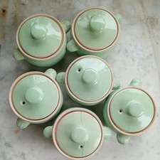 Set of Six Langley/Denby Green