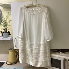 White Monsoon Evening Dress 14
