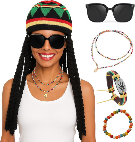 5pcs reggae costume - reggae,