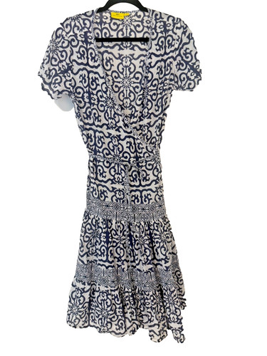 Roller rabbit blue and white - blue,