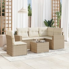 Garden Sofa Set Beige