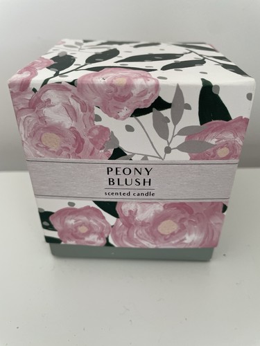 Peony blush scented candle - blush,