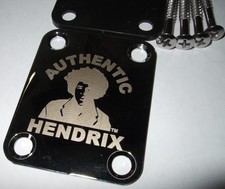 Squire Telecaster Stratocaster HENDRIX AUTHENTIC Guitar Neck Plate with Screws
