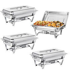 9L/8QT Stainless Steel Chafing