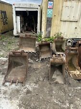 Job lot of digger buckets 5 - 9 ton 