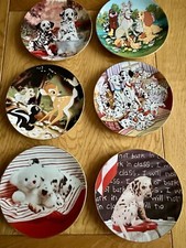 6 Collectable Plates From