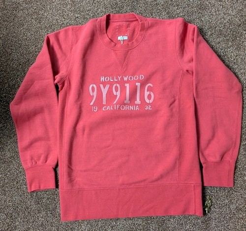 Visvim felpa red sweatshirt - u,