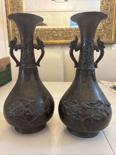 Antique pair japanese meiji - antique,