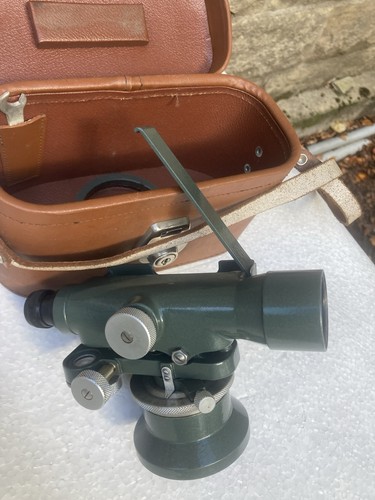 Vintage theodolite with - vintage,