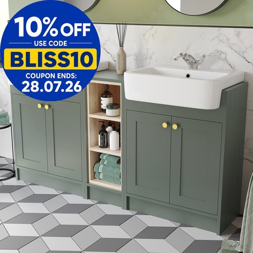 Traditional double vanity - double,