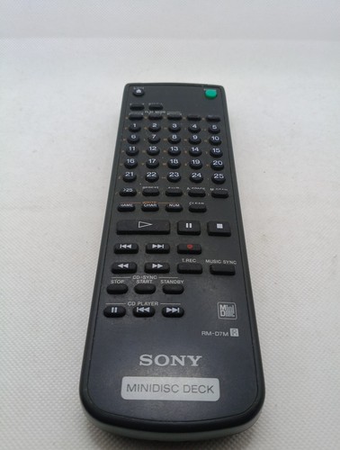 Sony d7m minidisc deck - rm-d7m,