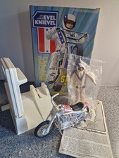 Evel knievel 70s Ideal Stunt cycle set