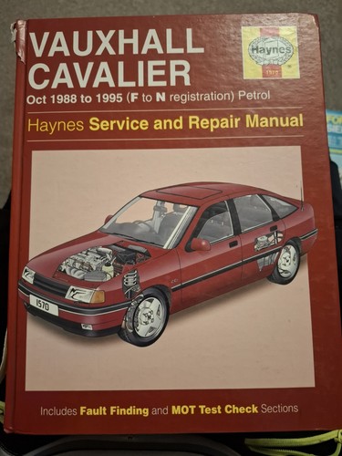 Haynes service manual vauxhall - manual,
