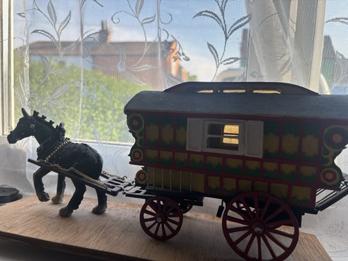 Vintage gypsy caravan and - vintage,