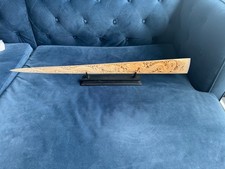 Extra Large Swordfish Bill on Custom Stand Double Dragon Motif from Indonesia