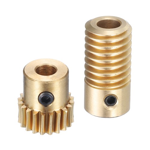 Worm gear set 5mm wheel - worm,